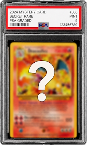 Carte Mystère Pokémon Secret Rare PSA 9